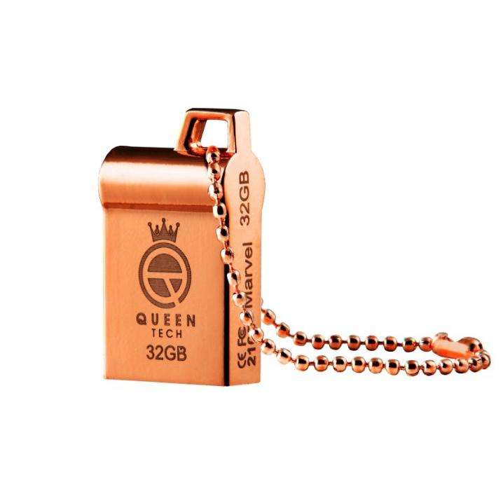 فلش مموری کوئین تک مدل MARVEL ROSE ظرفیت 32 گیگابایت USB 2.0 (گارانتی مادام‌العمر-ارسال تا سه روز کاری)